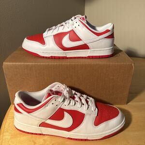Size 13 - Nike Dunk Low Championship Red